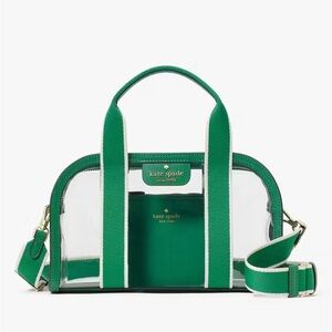 Kate Spade ♠️ Clare see-through duffle crossbody